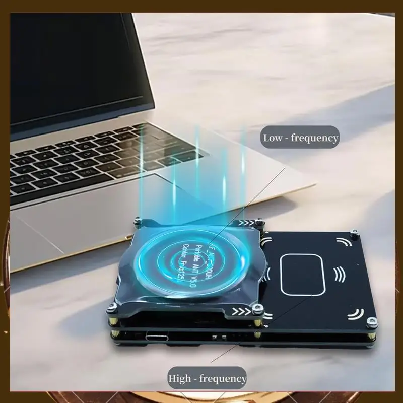 

Proxmark3 512M RFID Card Reader Burner Easy V5.0 RDV4 Memory IC ID Card Copier Duplicator Integrated Antenna Decryptor-T88C