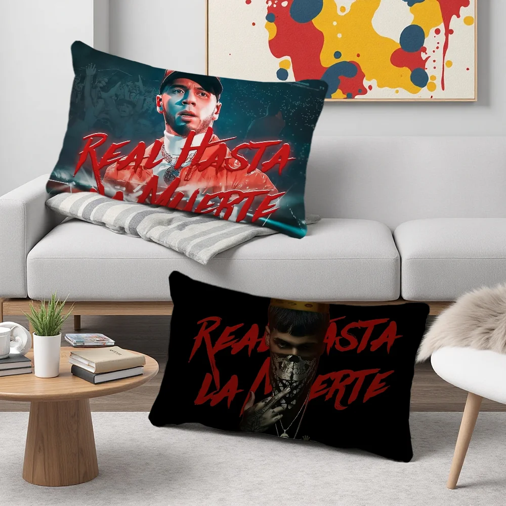 Cushion Cover Rectangle Pillow Hot Aa Case Printing Bedside Sofa Room Home A-anuel Decoration R-rapper Pillowcase