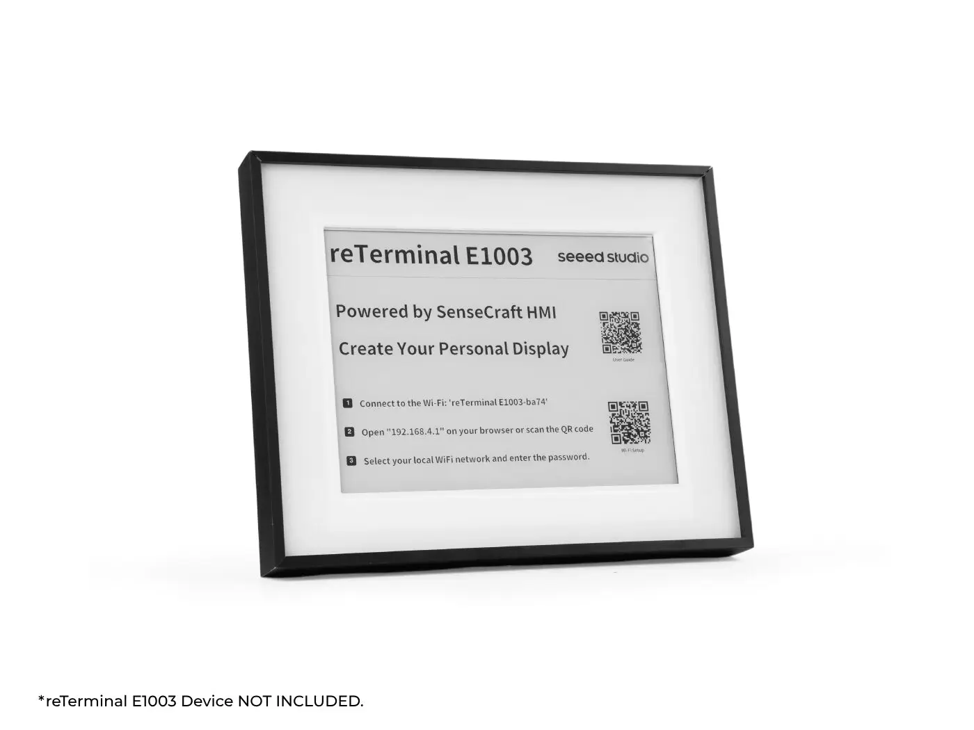 Touch EPaper Display Scherm 10,3 inch Open Source ReTerminal E1003 ESP32S3 Smart Home Dashboard 6 Maanden Batterijduur MultiSensors