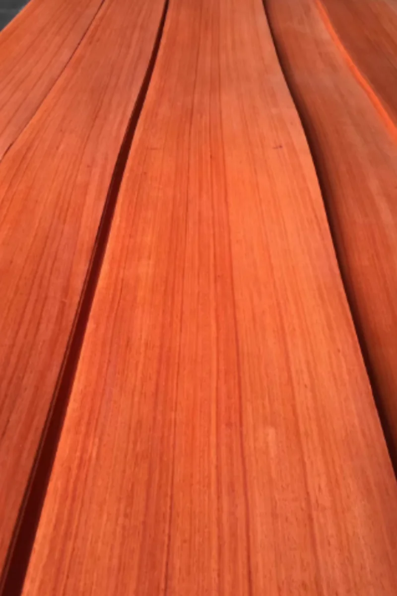 Folheado de Rosewood Africano Natural, Móveis Alto-falantes, Home Surface, Materiais Decorativos, Grosso, 0,5mm