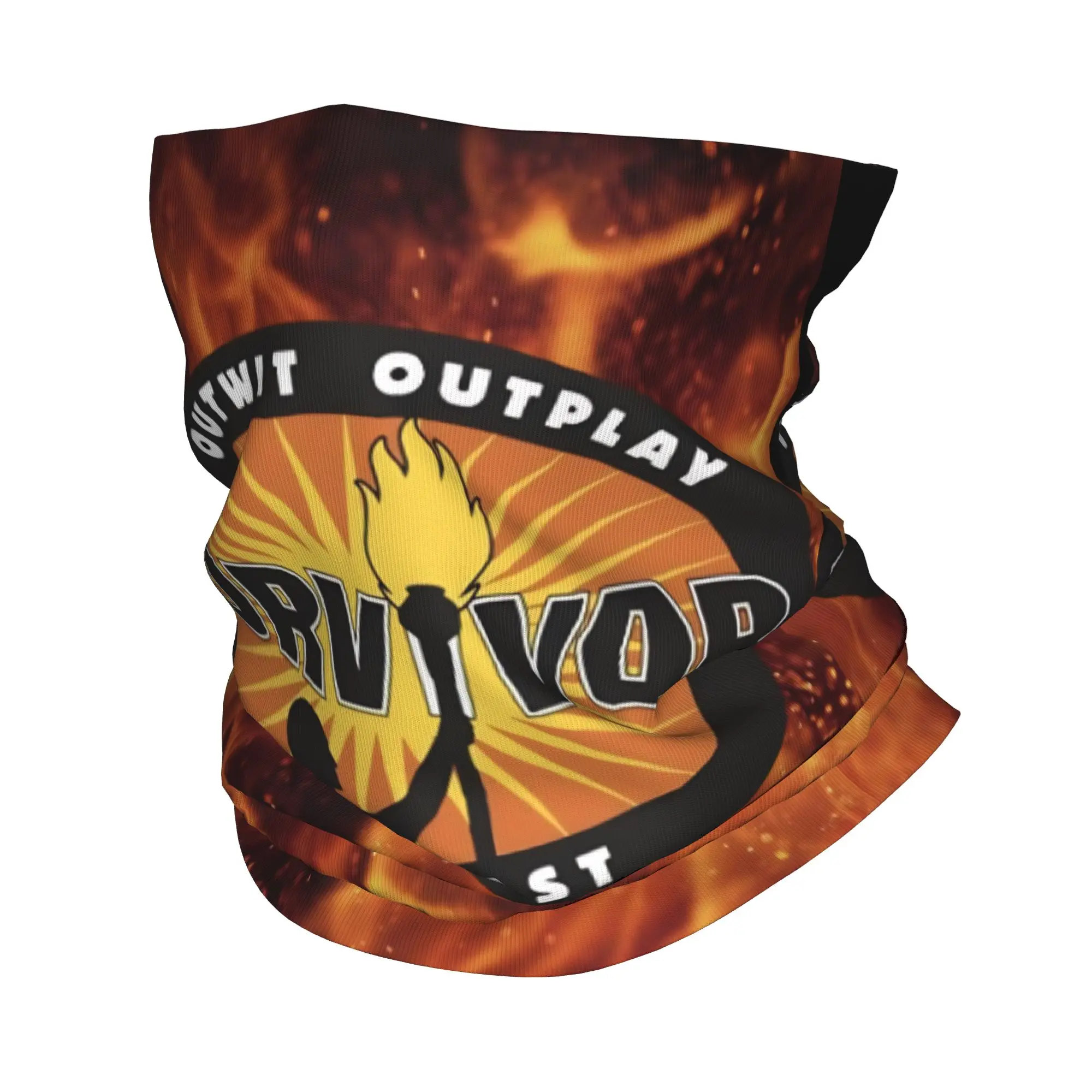 

Adventure Game TV Show S-Survivors Bandana Neck Cover Printed Mask Scarf Multi-use Balaclava Fishing for Men Women Breathable