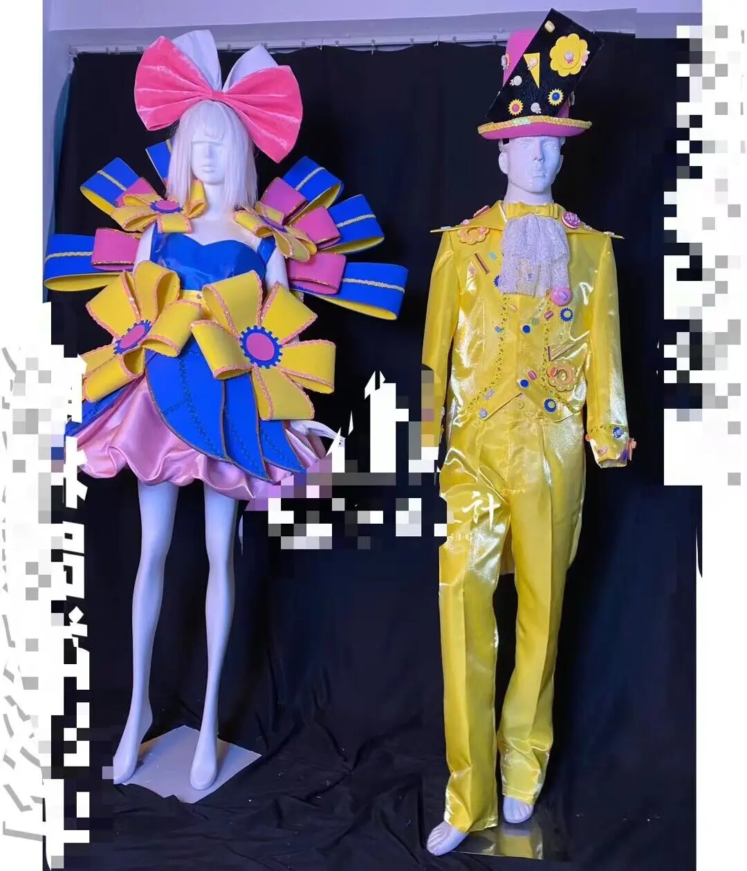 

Amusement Park Performance Costume ds gogo Venice Dress Sexy Tour Dance Team Cloth Men Suit