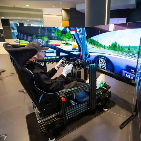 Wholesale Full Racing Experience Custom Adjustable Aluminum  Racing Simulator for F1 and Rally for virtual racing game