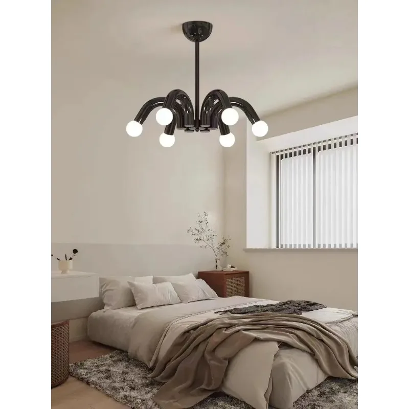 

Bauhaus Style Glass Orb Chandelier For Dining Room Bedroom Bedside Office Meeting Room Interior Decor Pendant Lamp