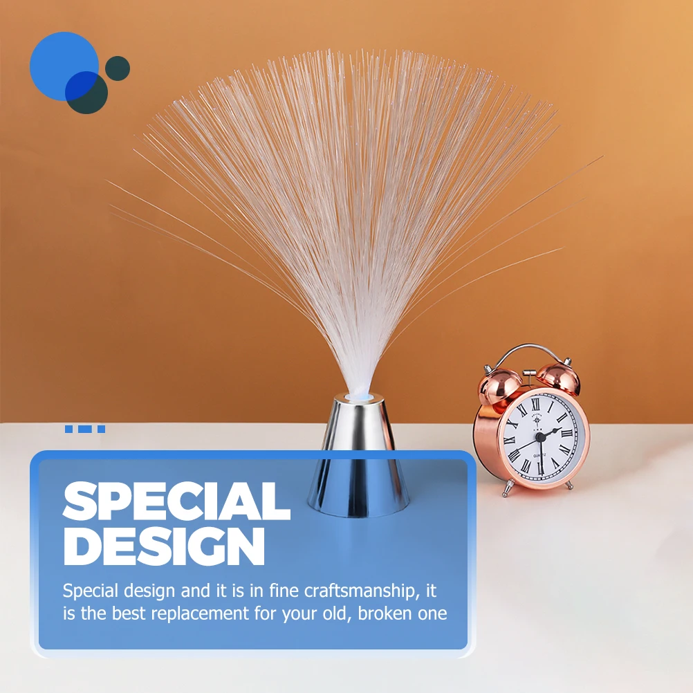 مصباح الألياف الضوئية LED أحمر أزرق أخضر السيارات تغيير الضوء لطاولة القهوة بجانب السرير ديكور المنزل مصباح الألياف الضوئية #6