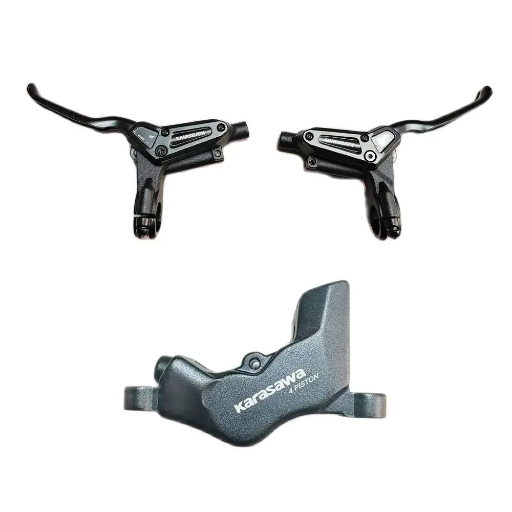 

E-Bike MTB 4-Pistons Hydraulic Disc Brake Brakes Electric Scooter Folding Mtb Bike Power Off ebrake for XC AM DH bike