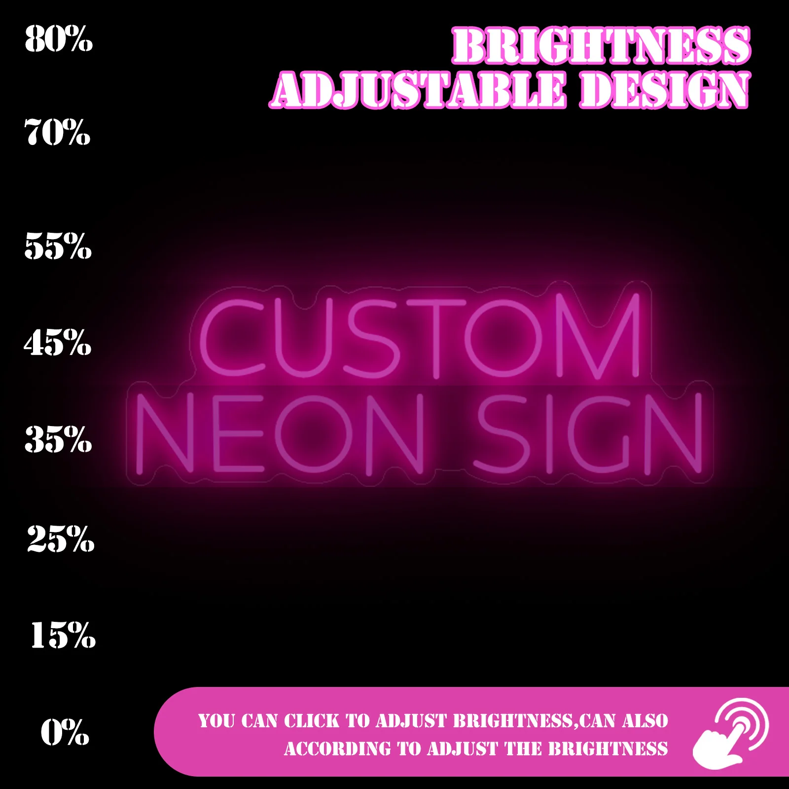 مخصص النيون تسجيل Led اسم ضوء للأطفال اسم علامات مخصصة في سن المراهقة هدية Led النيون تسجيل ل جدار ديكور ديكور غرفة نوم شخصية #3