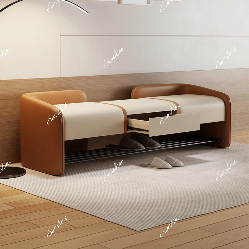 

Drawers Metal Shoe Cabinet Box Living Room Mirror Display Bench Shoe Shelf Storage Organizer Sapateira Shoemakers Furniture