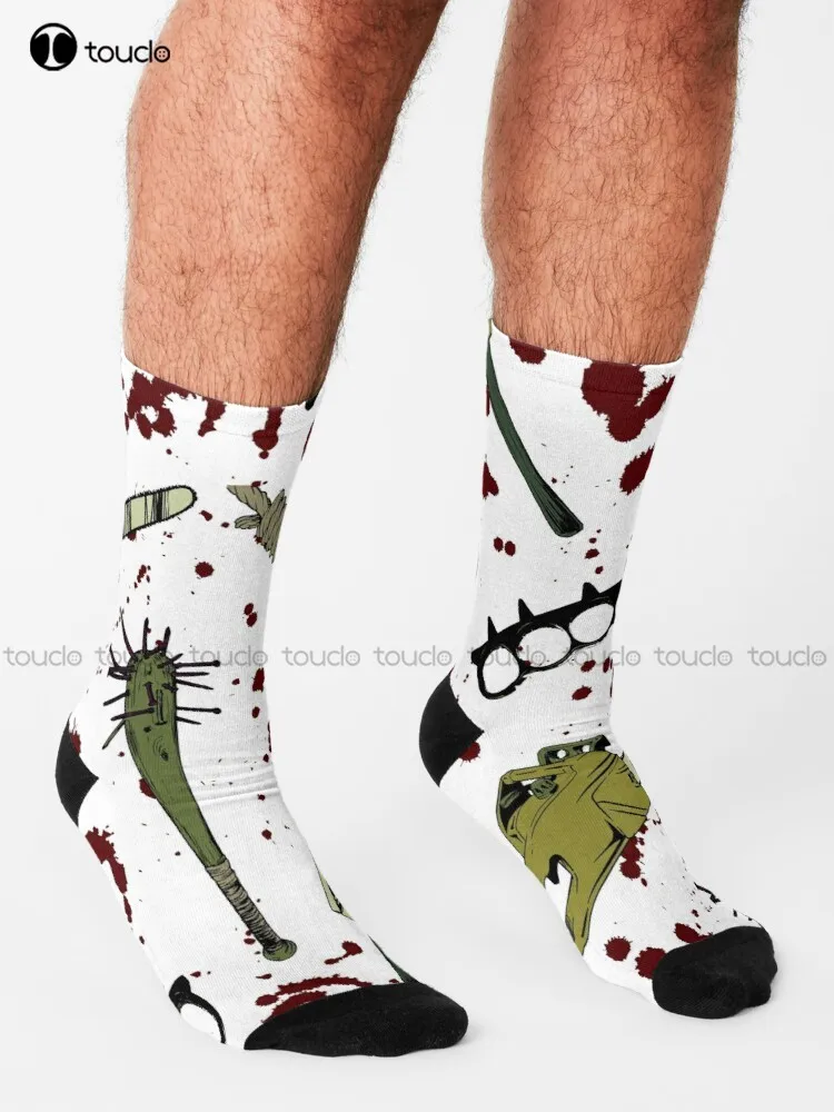 Halloween Horror Slasher Socks Halloween Bride Socks High Quality Cute Elegant Lovely Kawaii Cartoon Sweet Cotton Sock Colorful