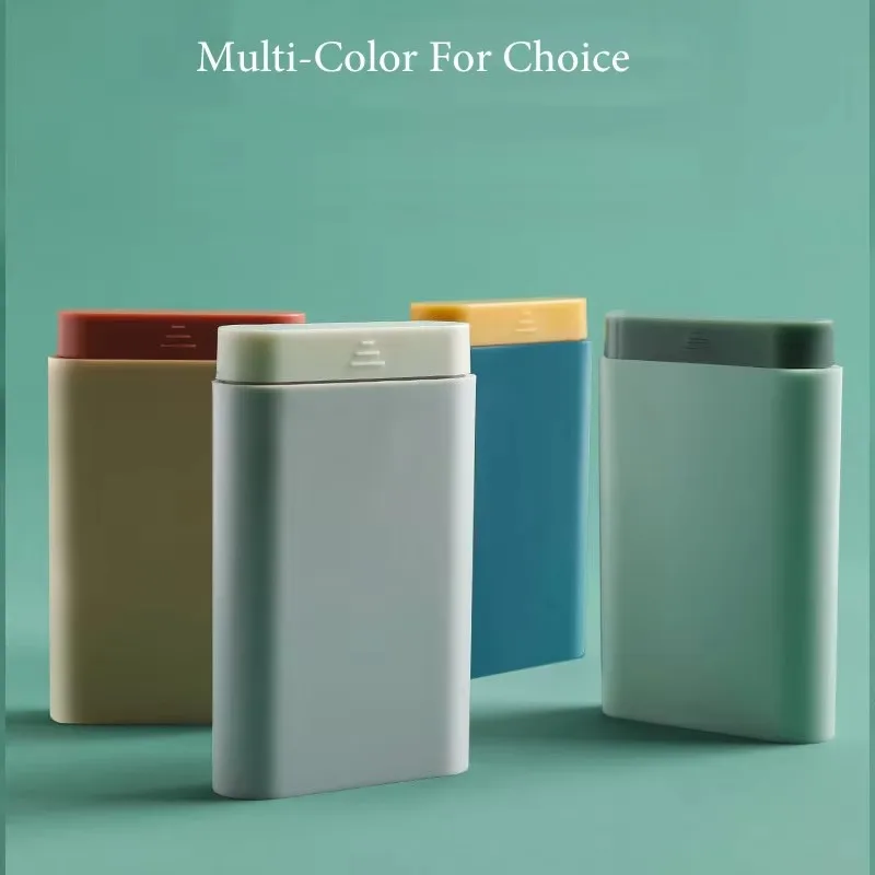 Portable Mini Color 6 Girid Pill Box First Aid Kit Travel Outdoor Sports EDC Tool Emergency Capsule Holder Storage Case