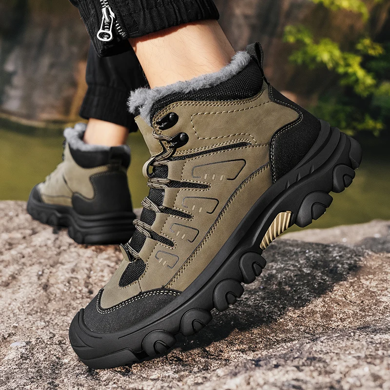 2025 الاتجاه الجديد حذاء للسير مسافات طويلة الرجال عدم الانزلاق الرحلات أحذية رياضية الرجال المهنية الجبلية حذاء للسير مسافات طويلة رجالي في الهواء الطلق رجل حذاء للسير مسافات طويلة
