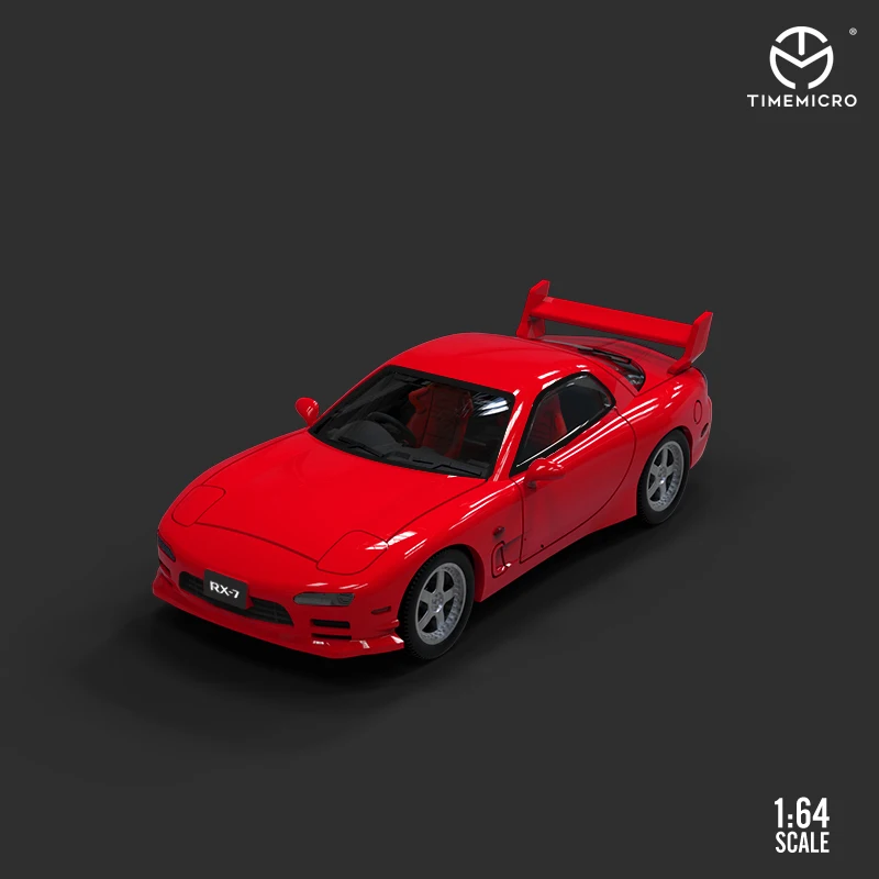 

TimeMicro1:64 Dream series Mazda RX-7 compact red alloy model