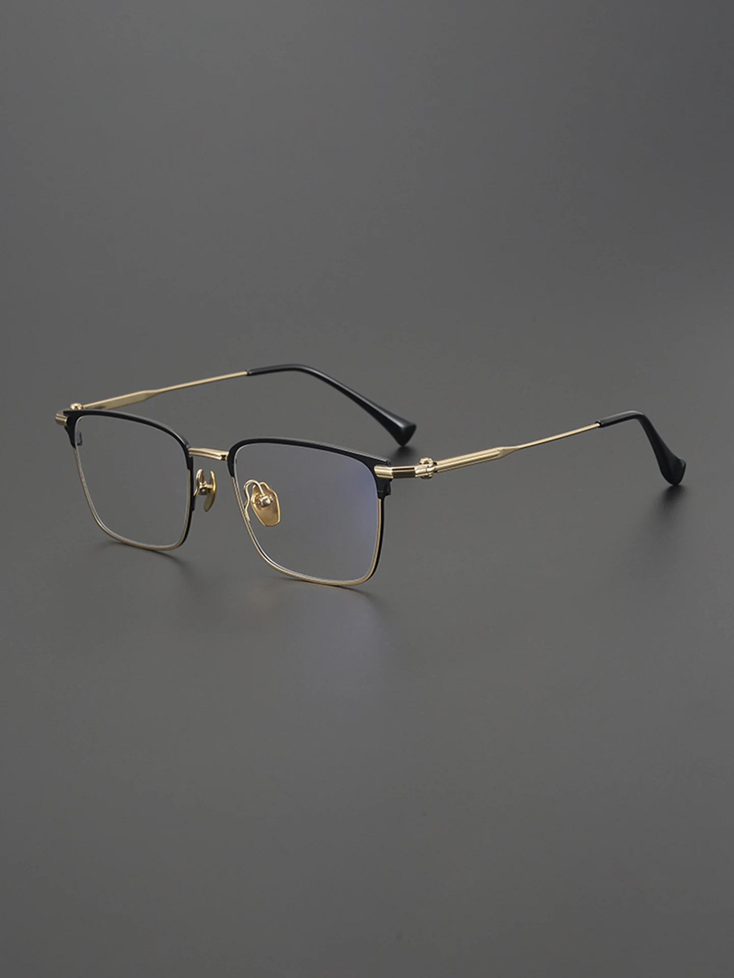 

Retro Square Business Glasses Frame Ultra Light Men Myopia Reading Eyewear Vintage Women Optical Prescription Custom Eyeglasses