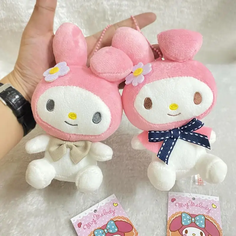 Porte-clés en peluche de dessin animé pour garçons et filles, pendentif de sac à dos mignon, petite grenouille, Sanurgente Kero Kero Keroppi, My Melody Purin, cadeaux