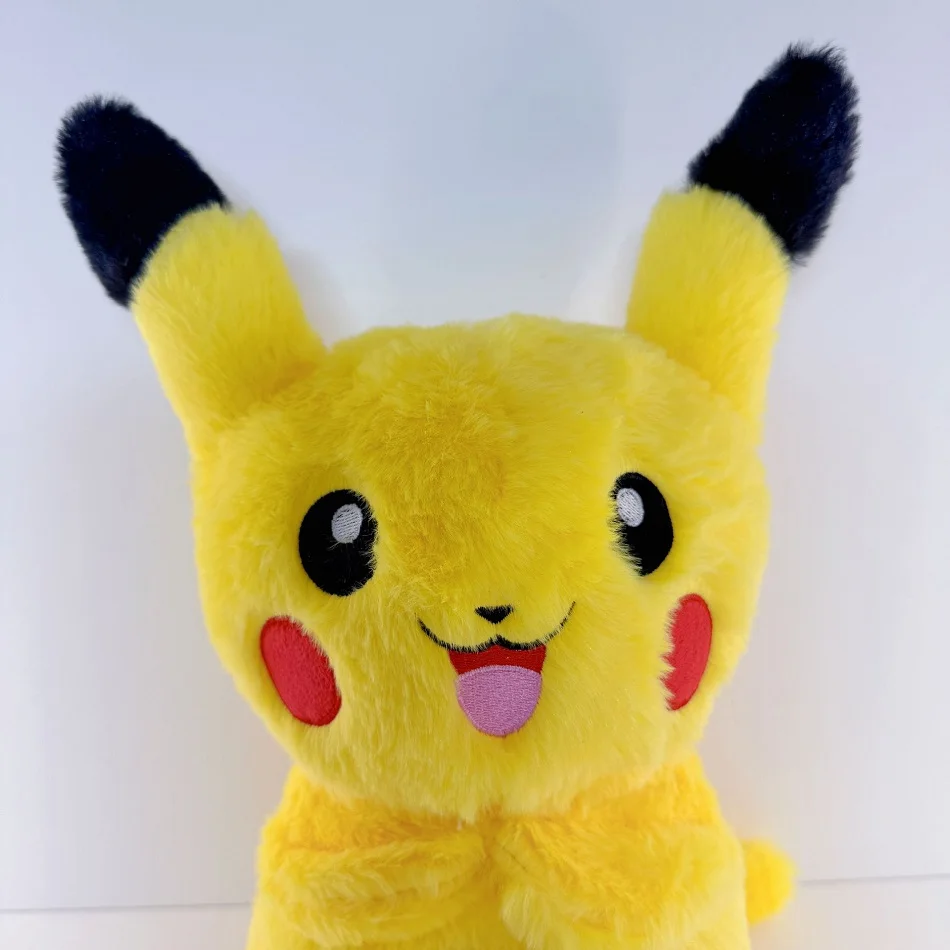 Cartoon Pok é mon Plush Doll Pikachu Breathing Companions Soothing Sleeping Soothing Music Luminous Sleeping boy girl Toys Gifts - view 4