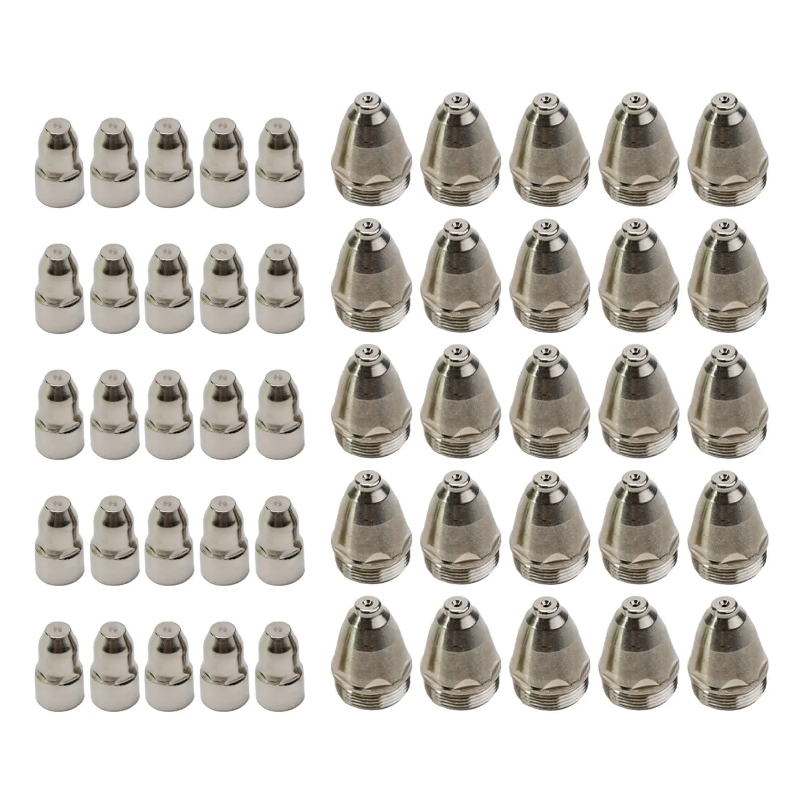 

100pcs P80 Plasma Electrode Tip Nozzle 1.5mm Cutter Torch For Air Plasma Cutting For CUT-70 CUT-80 CUT-100 CUT-120