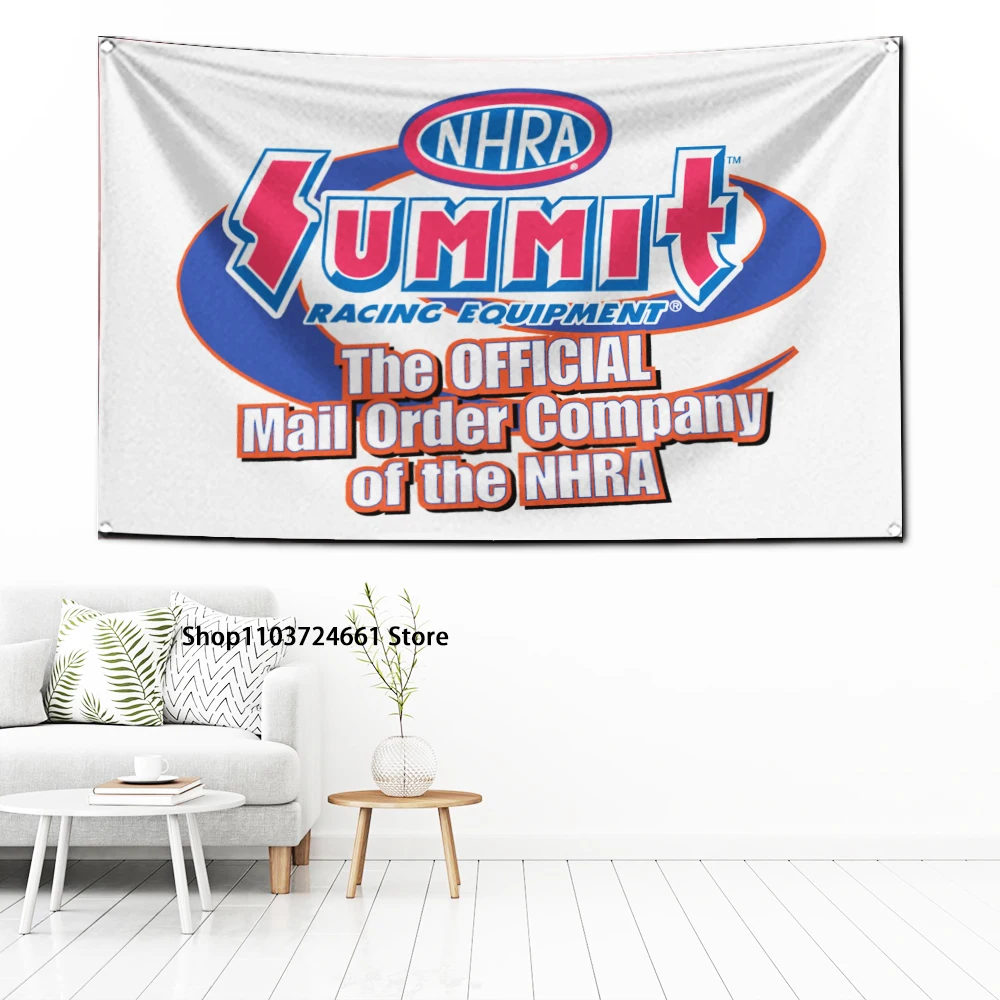 لافتة طباعة رقمية بوليستر ، علم سباق صيفي ، فن حائط جراج ، ديكور خارج الباب ، 60x90cm #2