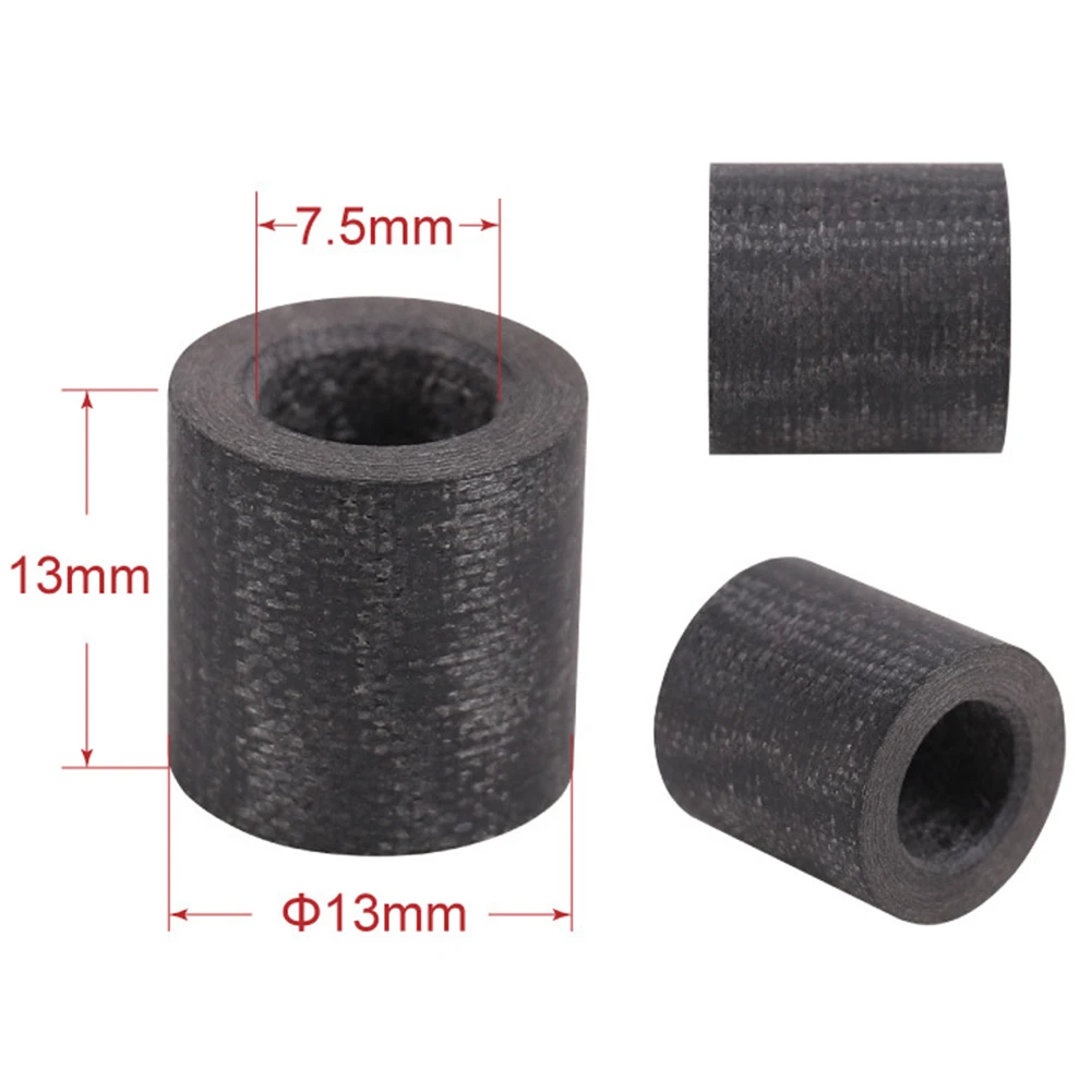 

Pool and Snooker Carbon Fiber Billiard Cue Ferrules 2pcs with OD 0 47 0 51 0 55 inch Replacement for Cue Tips and Shafts