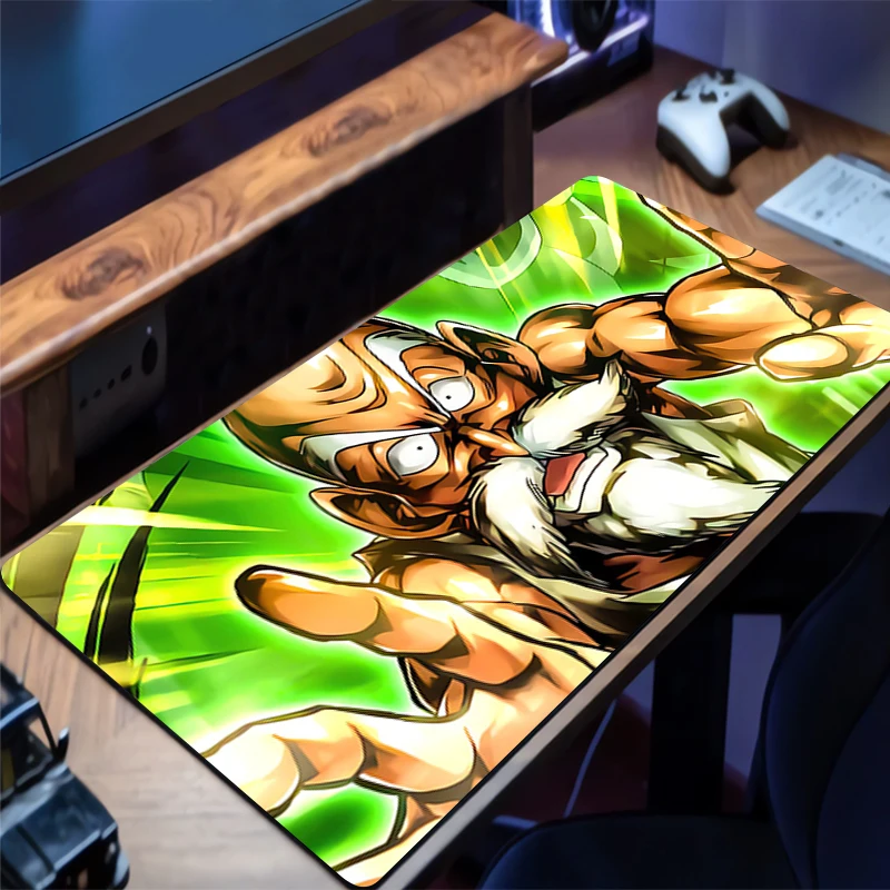 

Mouse Pad Office PC Accessories Extended Pad Pattern Desk Mat Dragon Ball Master Roshi Anti-slip HD Mousepad Rubber Gaming Mats