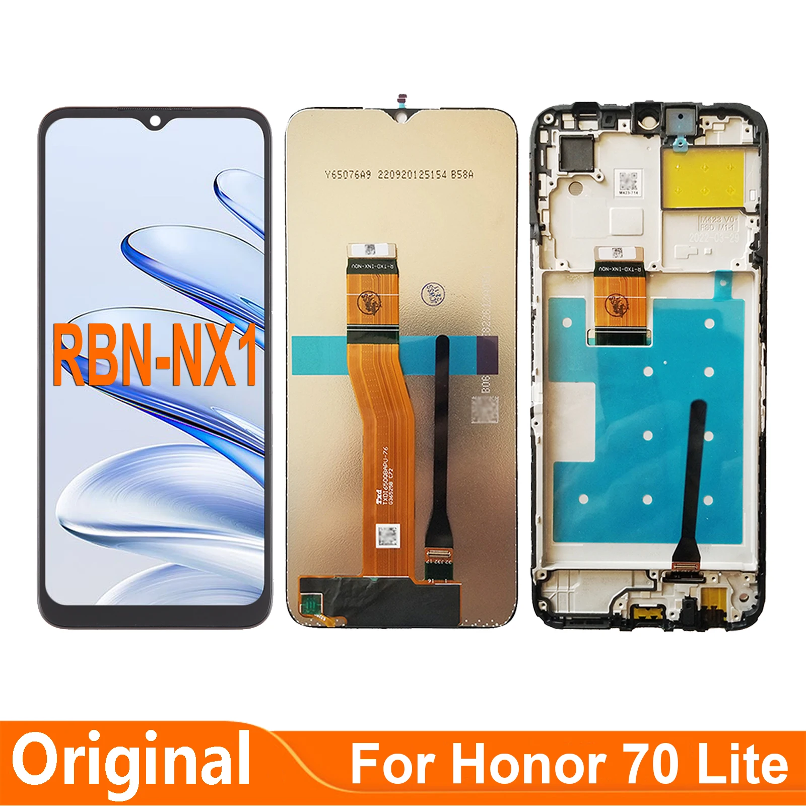 For Huawei Honor 70 Lite RBN-NX1 LCD Display Touch Screen Digitizer Assembly Parts