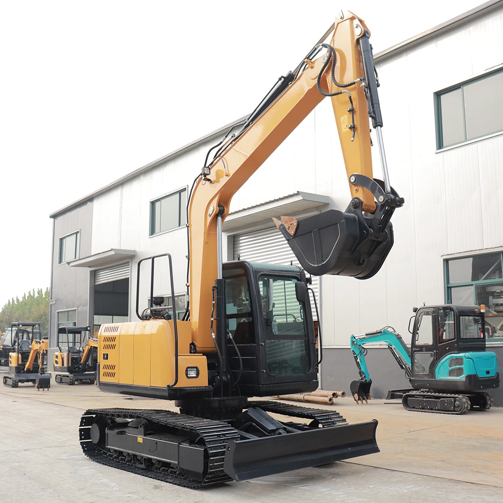 

YG Manufacturer China Chinese Micro Small 4 1.5 6 3 T 2 3.5 1 Ton Digger Mini Excavator Price With EPA 4 EURO 5
