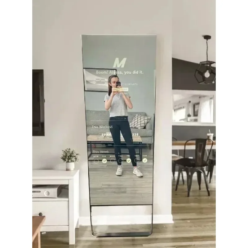 In Stock Magic Exercise Mirror Gym Interactive Full Body Sport Gym Floor Wall Exercise Workout Mirror Smart Fitness Mirror