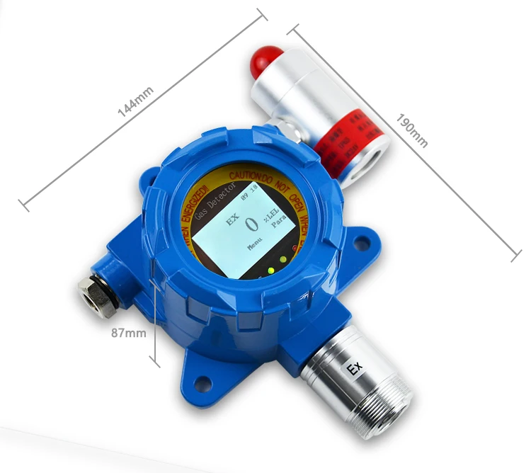 ATEX Certificate H2 Gas Sensor Explosion Proof Hydrogen Gas Leakage Alarm Detector