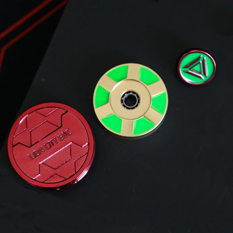 القلب الإصبع الأعلى تململ سبينر الأعلى مكافحة الإجهاد المعادن اليد سبينر لعبة ألعاب متململة EDC للبالغين الاطفال الهدايا