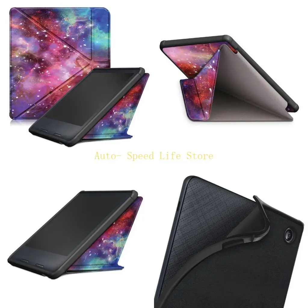 

02DA Case for Libra 2 Tablet Leather Case TPU+PU Tablets Case Foldable Auto Sleep