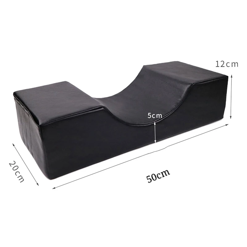 Soft Cushion Grafted Eyelash Extension Pillow Headrest Neck Support U Shape Professional Salon Waterproof Tool Leather