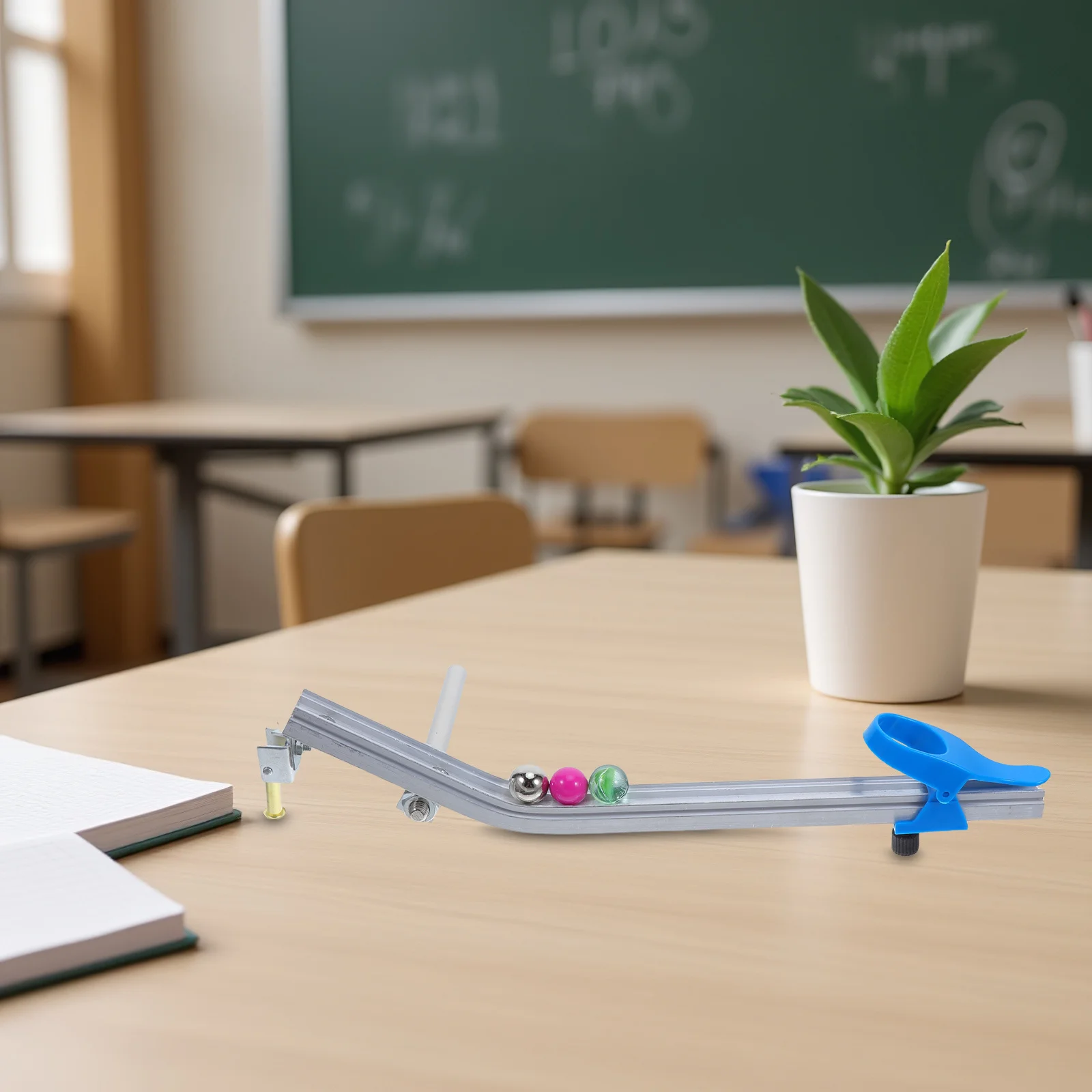 Momentum Conservation Demonstrator Collision Motion Experiment Apparatus Physical Science Education Tool Teaching Aids Lab