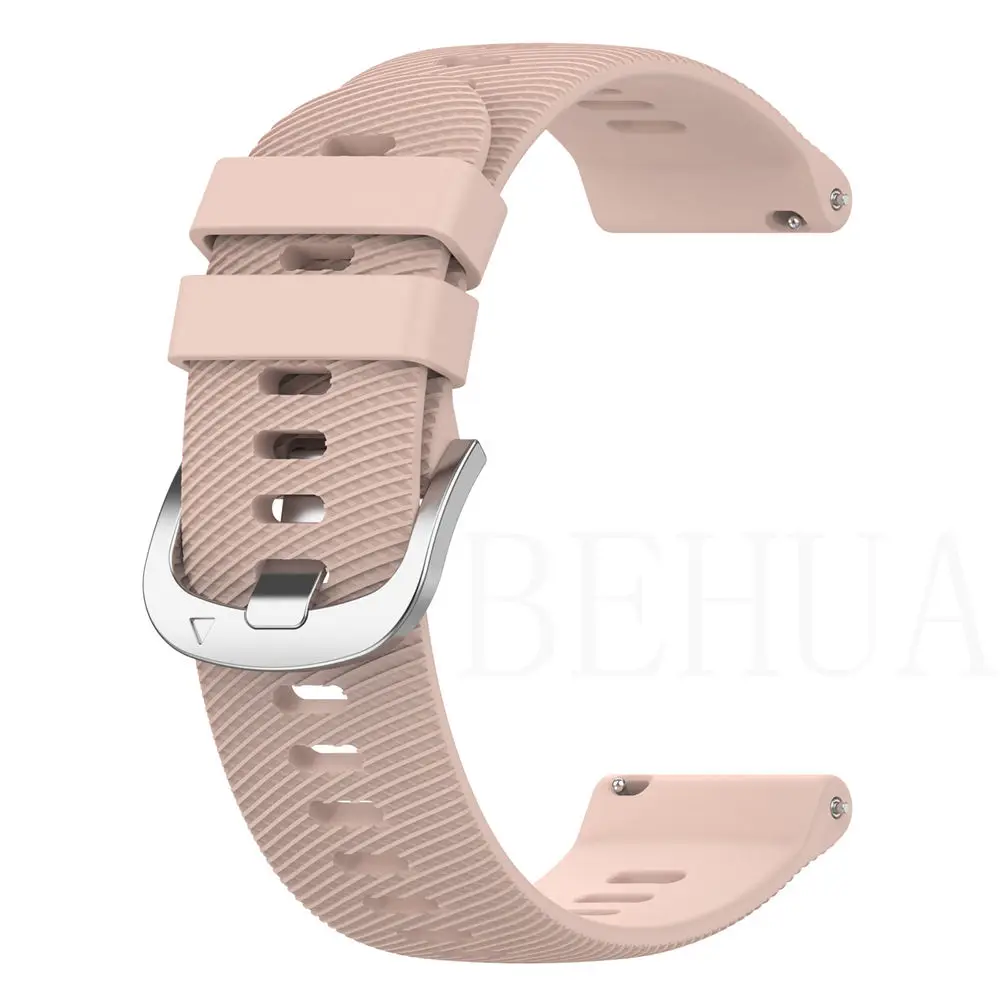 Watchband Silicone 20mm Strap For Garmin D2 Air X10 Band Bracelet for Garmin Bounce vivoactive 5 3 venu SQ2 Wristband 18mm 22mm