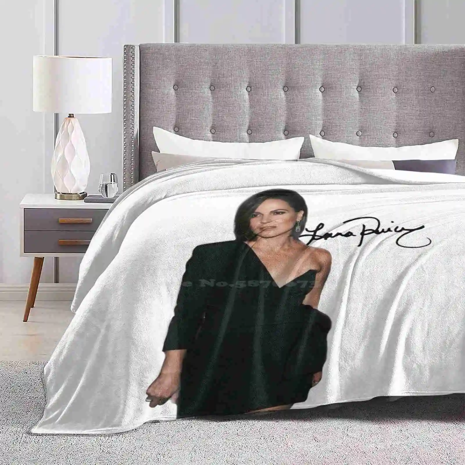 Lana Parrilla Autograph Top Quality Comfortable Bed Sofa Soft Blanket Lanaparrilla Ouat Onceuponatime Reginamills Evilregals