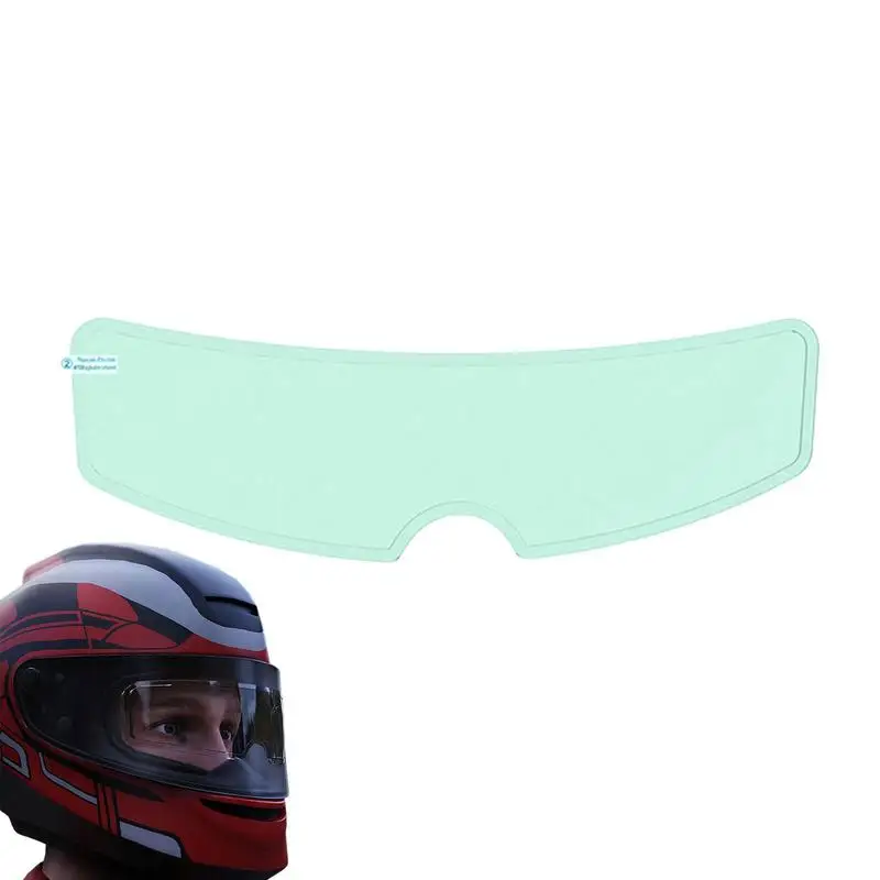 

Universal Motorcycle Helmet Shield Anti-Fog Film Clear Visor Lens Insert Fog Resistant Rain For Motorcycles Riders Friends