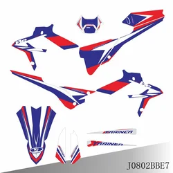 Voor BETA X TRAINER X-TRAINER XTRAINER 2020 2021 2022 Volledige Grafische Decals Stickers Motorfiets Achtergrond