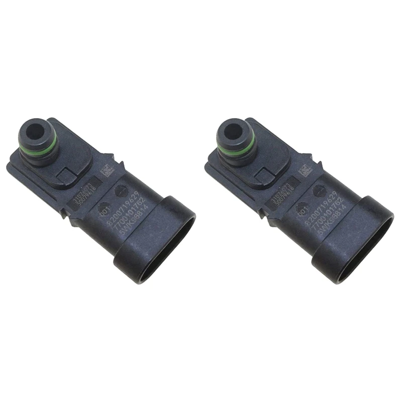 2X 8200121800 8200105165 7700101762 MAP Sensor For Renault Clio Espace Kangoo Megane Scenic Laguna Logan Thalia 1.2