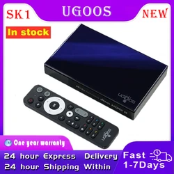 2024 New Ugoos SK1 TV Box Android 11 Amlogic S928X-K 8GB 128GB Wifi6 BT5.3 1000M Smart Set Top Box Dolby Widevine L1 DTS Support