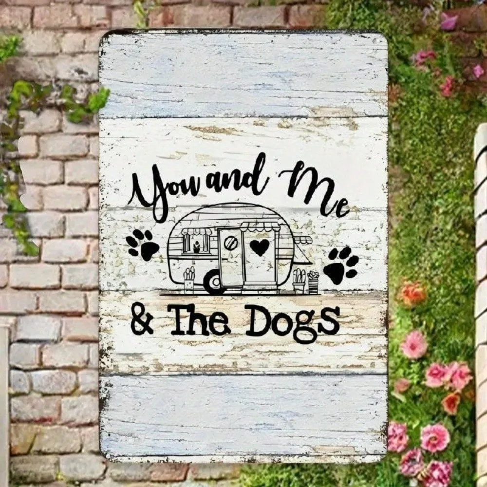 

Vintage Rustic Metal Wall Signs Set of 3 - 8x12 Inch Retro Tin Art Decor for Bar Cafe Man Cave