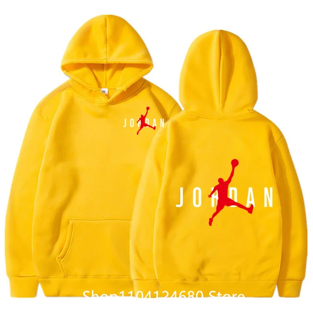 

2025New Basketball Adult Printed Hoodie Men's and Women's Hooded Sweatshirts Front and Back Printed Casual Street Wear Pullover