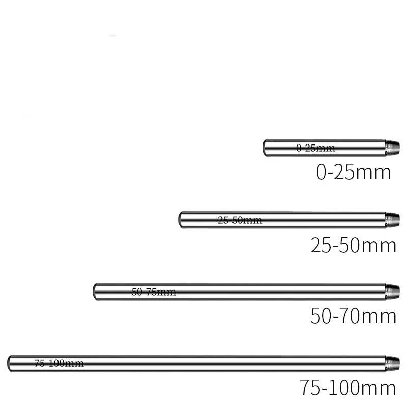 IP65 0-100mm Digital Depth Micrometer with Interchangeable Rod resolution 0.001mm