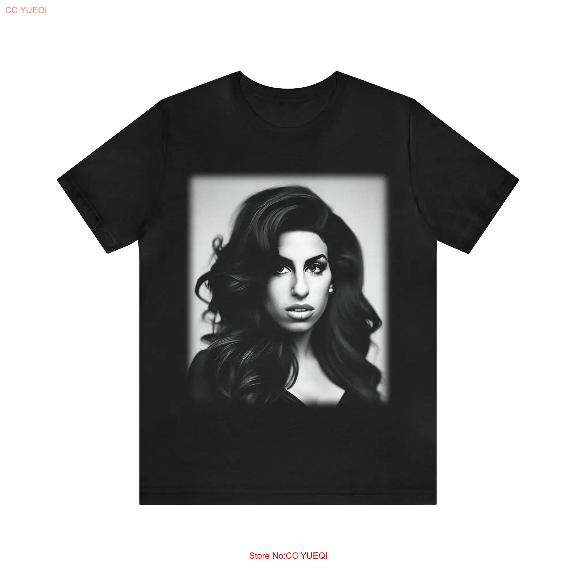 Amy Winehouse T shirt tribute vintage shirts for women men unisex graphic tees unique digital design