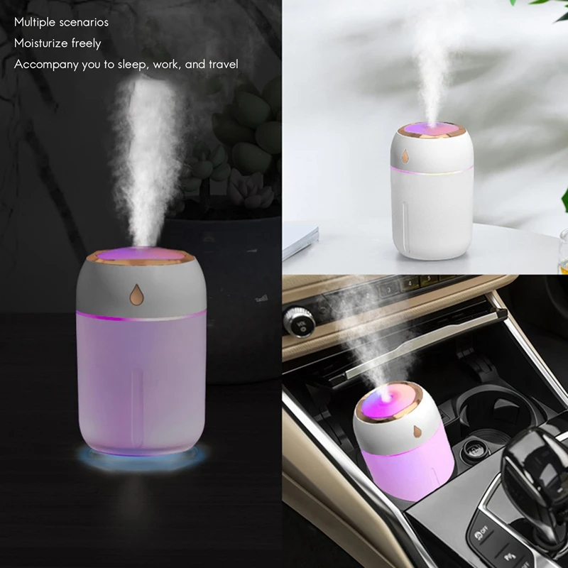 330ml Mini tragbare Luftbe feuchter Aroma ätherischen Öl Diffusor USB Nebel Maker Aroma therapie Luftbe feuchter für zu Hause