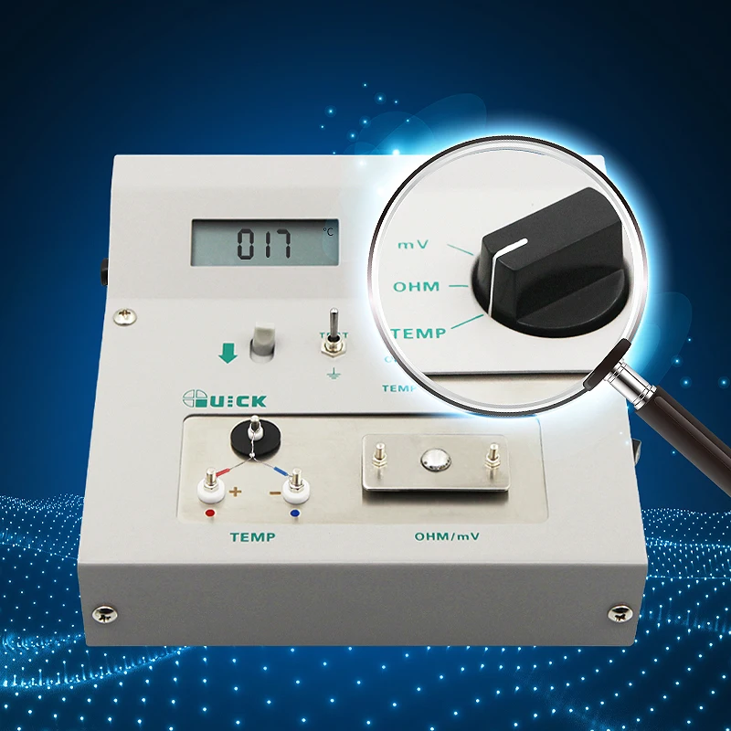 Soldering iron tester Quick Intelligent 192 temperature  for soldering temperature,voltage,resistance LCD fast measurement