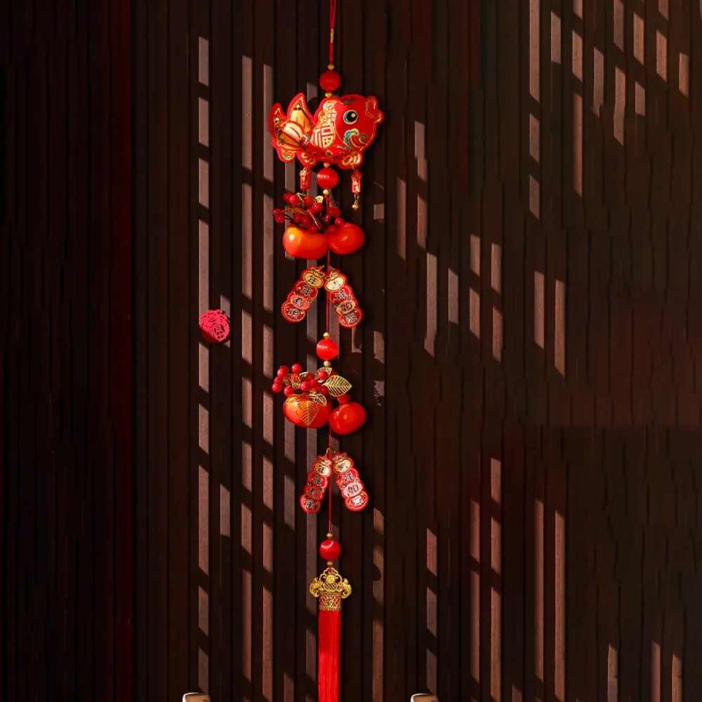 

Chinese Style New Years Decoration Red Persimmon Spring Festival Door Decoration Good Luck Traditional