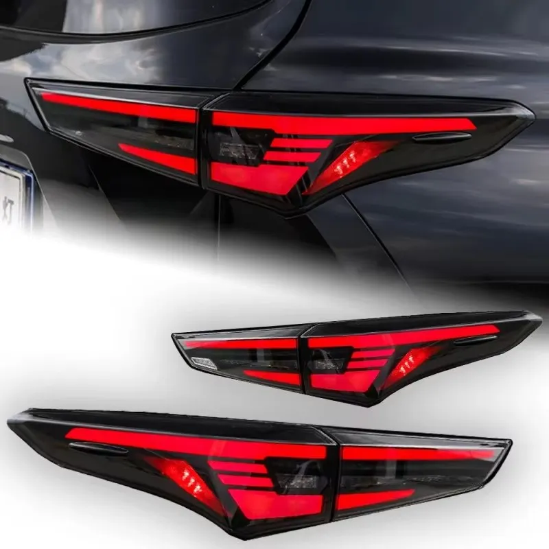 2021-2022 for  for Highlander LED Tail Lamp DRL New Condition Rear Stop Brake Animation Automotive Accessory Car Lights
