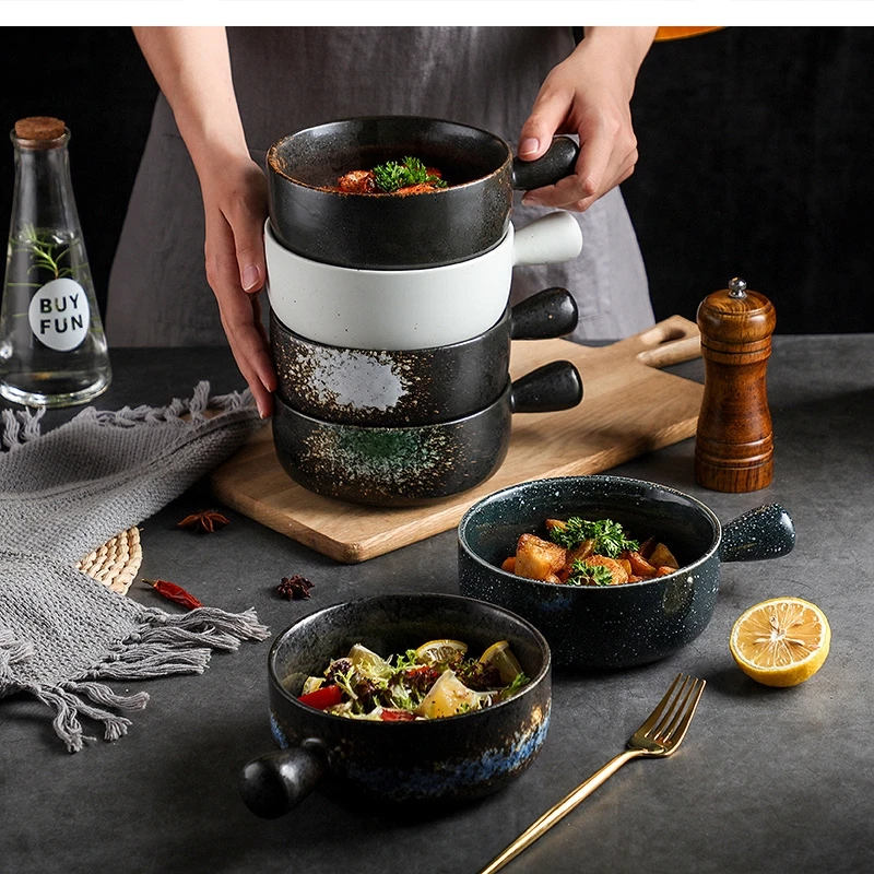 

Tableware ceramic handle dormitory household rice room dinner CE EU