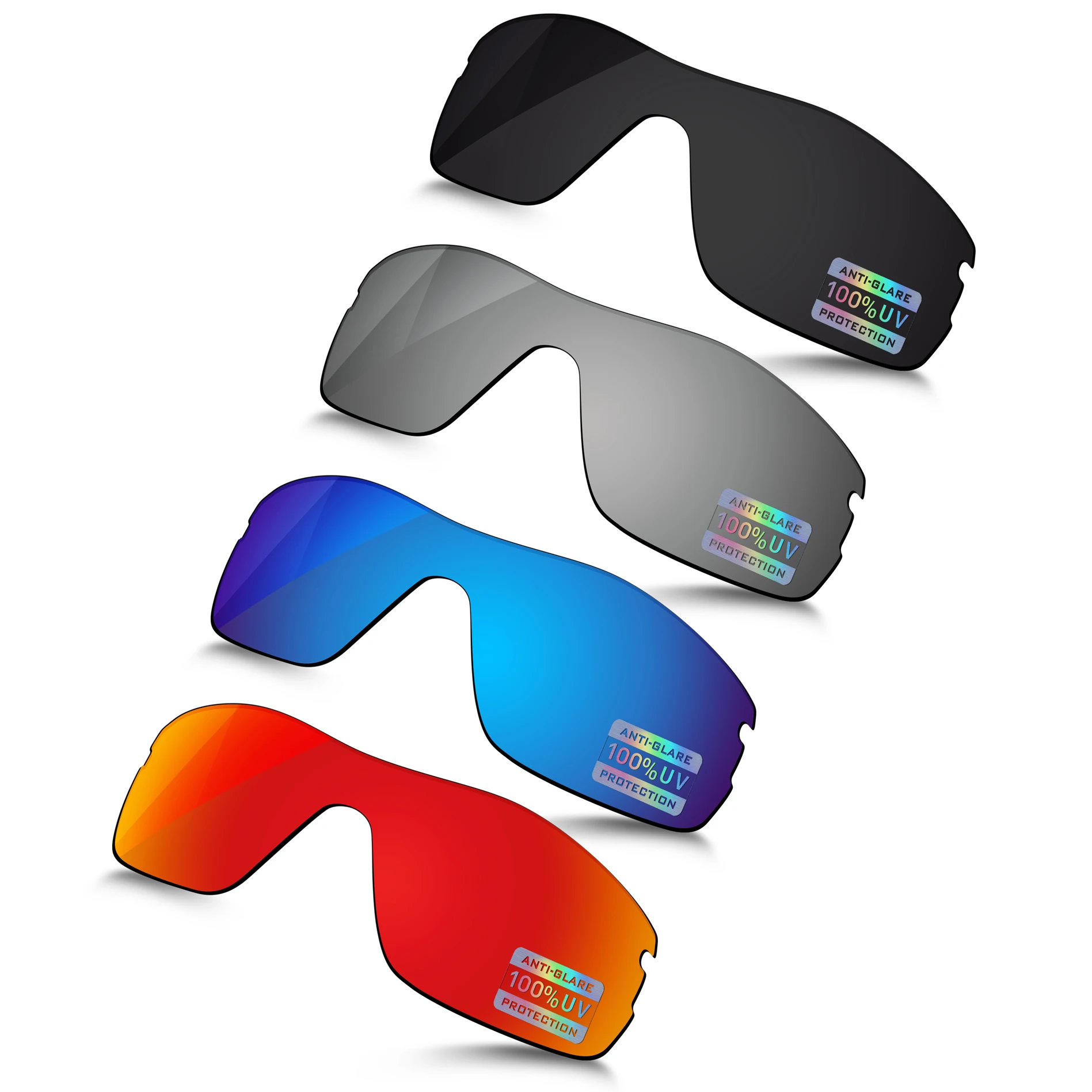 MYCOURAG Replacement Lenses for OAKLEY RadarLock Pitch OO9182 Sunglasses UV400 Protection Multi-Color Options