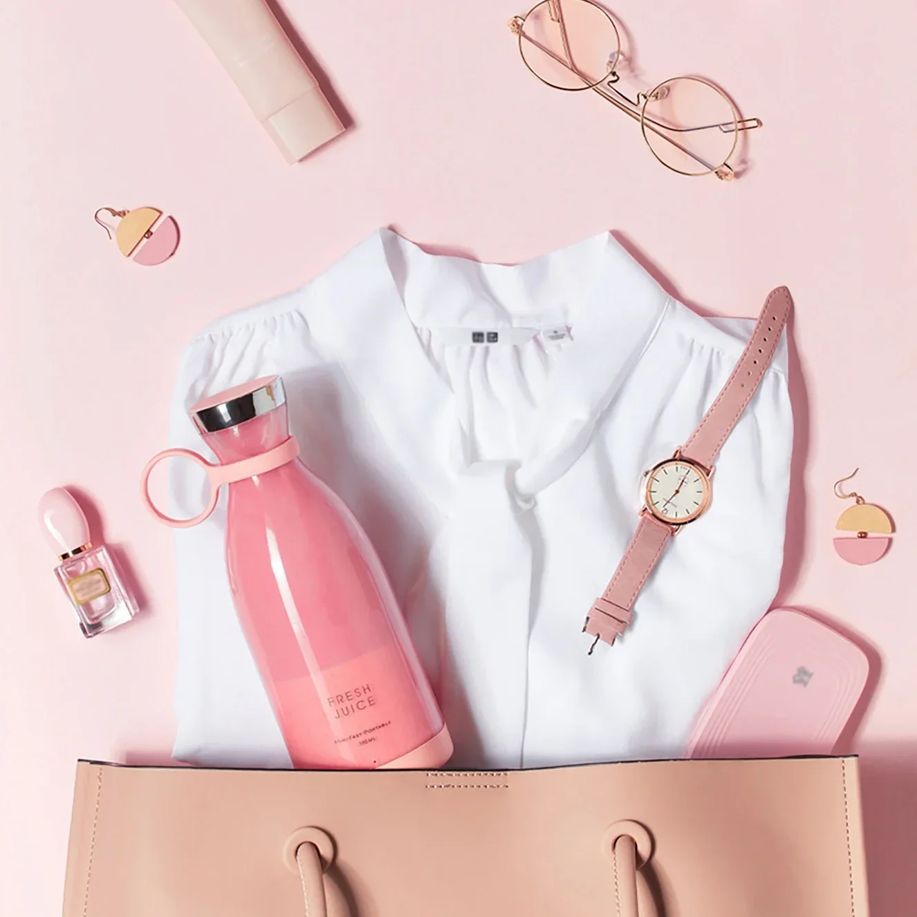 

1pc Portable blender juicer, compact fruit candy maker, suitable for fresh juice and healthy drinks, ideal for home, office,