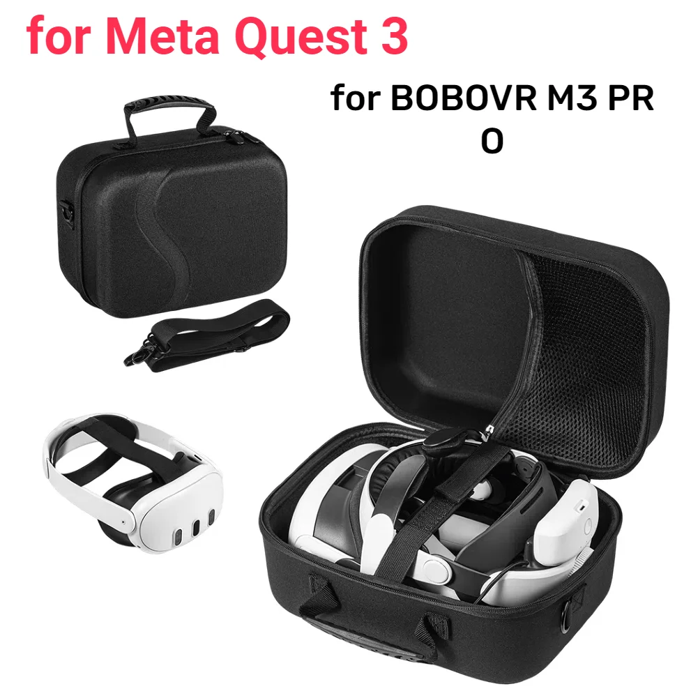 

Защитная сумка для переноски телефона для Meta Quest 3 для BOBOVR M3 PRO Elite ремень для путешествий женская сумка для хранения для путешествий и домашнего хранения