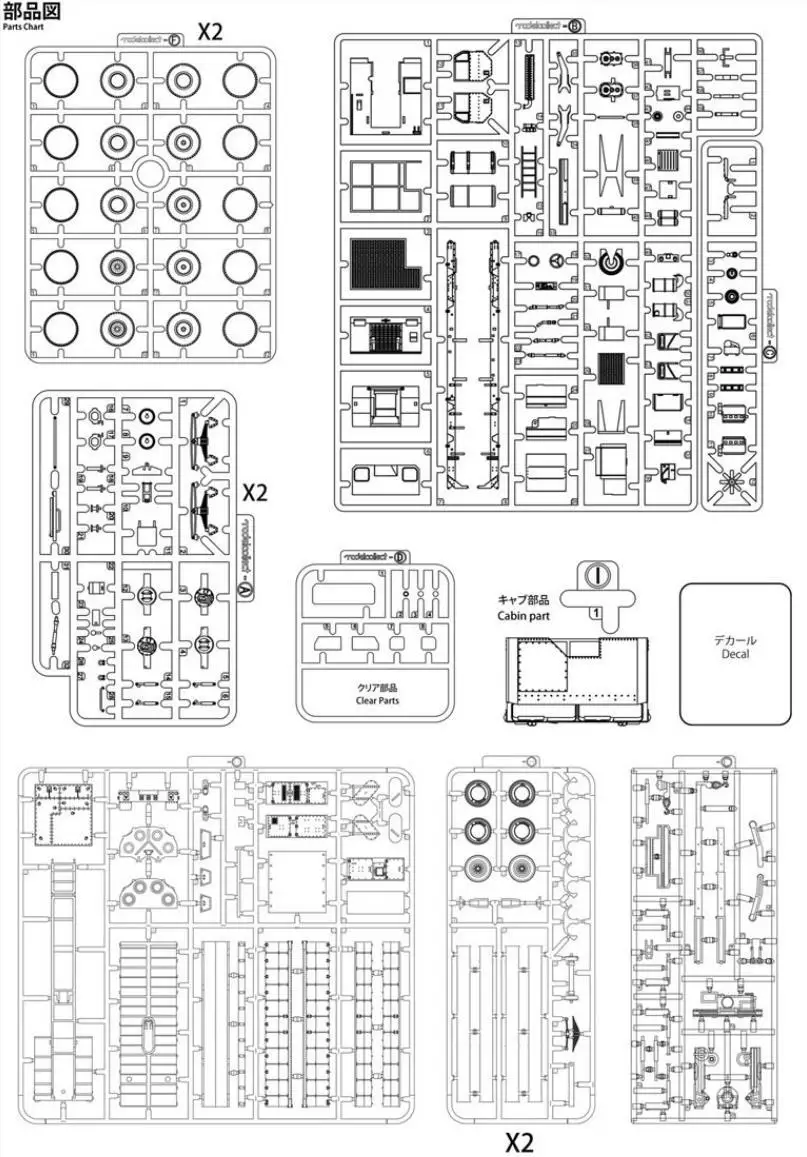 Collect Model UA72362 1/72 Heavy Expanded Mobility Tactical Truck M983A2+BGM-109